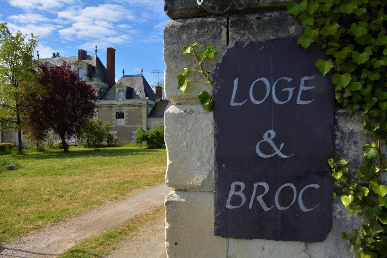 Loge & Broc Bed & Breakfast La Possonniere Exterior photo